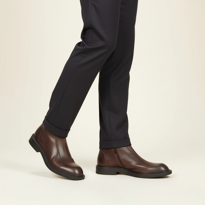 Tough Leather Men's Everyday Ankle Boots