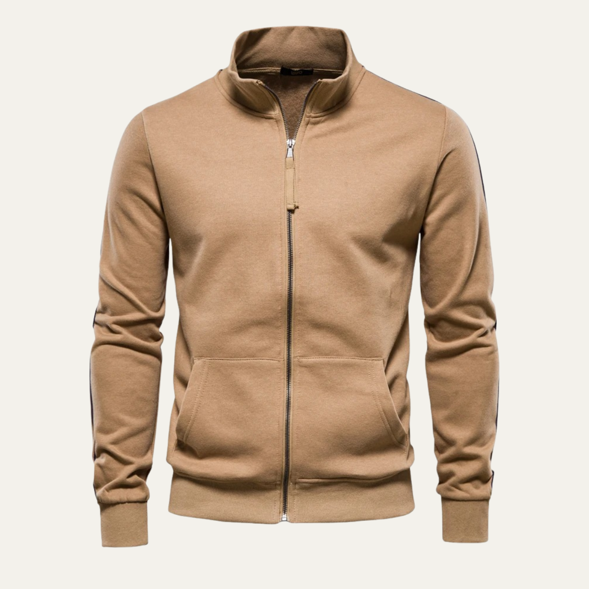 Men's Slim Fit Breathable Zipper Jacket