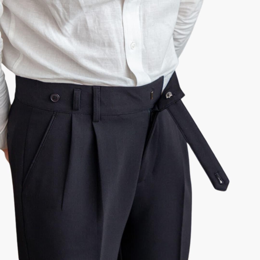 Classic Fit Pleated Dress Pants