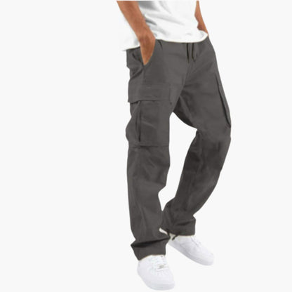 Relaxed Fit Cargo Pants with Big Pockets