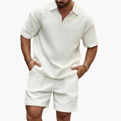 Men's Quilted Two-Piece Tracksuit