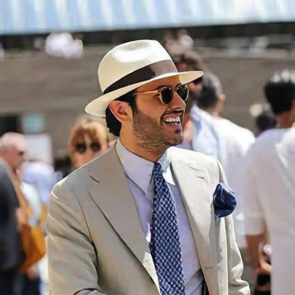 Classic Summer Fedora Hat for Men - Olytrend