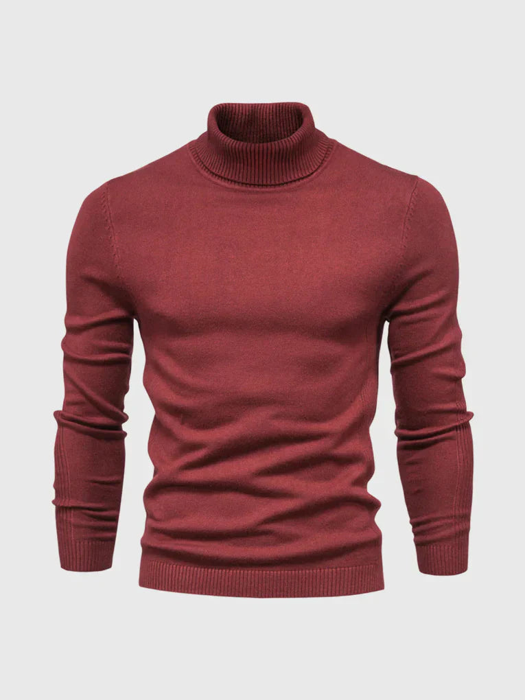 Soft Crew Neck Knit Sweater for Men