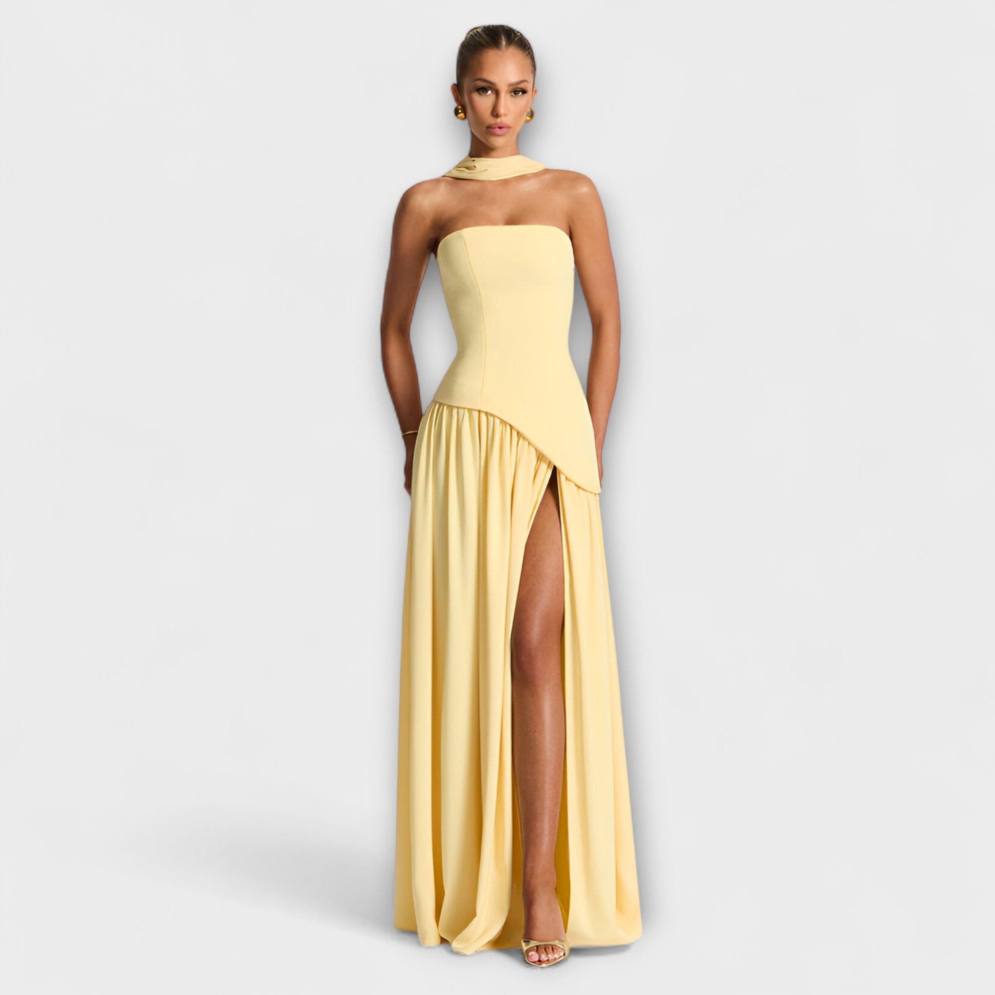 Elegant Long Dress for All Events - Nocini