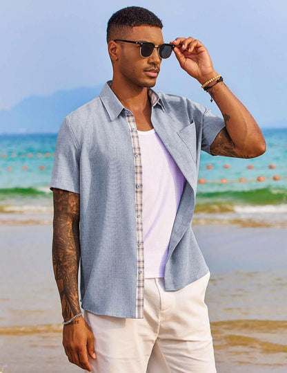 Relaxed Fit Summer Beach Shirt