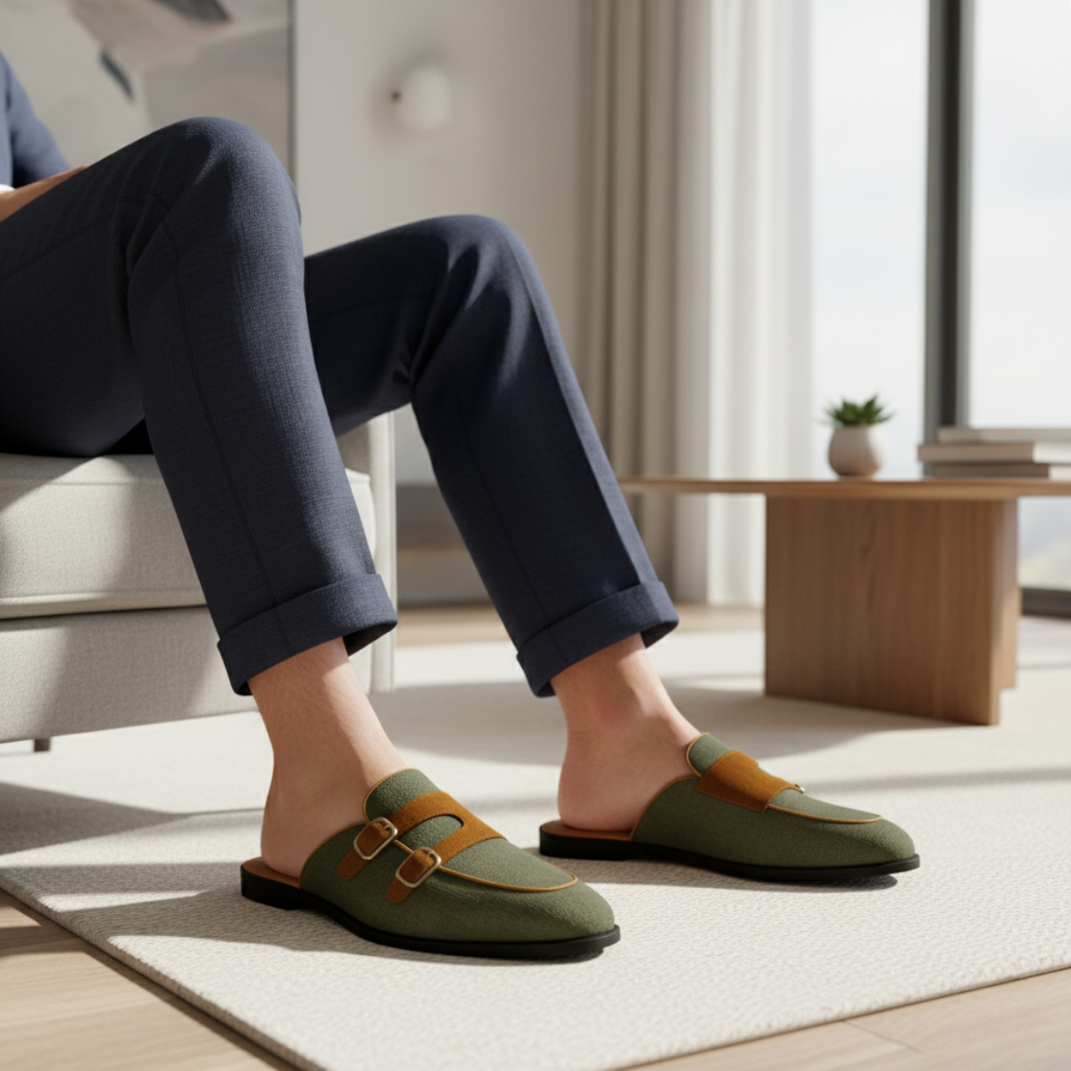 Casual Canvas Slip On Shoes for Men