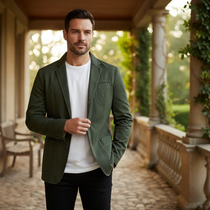 Slim Fit Men's Lightweight Jacket