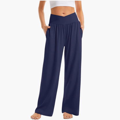 Comfy Women's Wide Leg Pants with Pockets