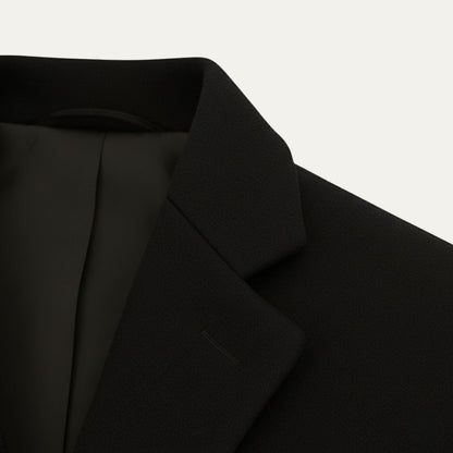 Stylish Men's Wool Blend Single Button Coat