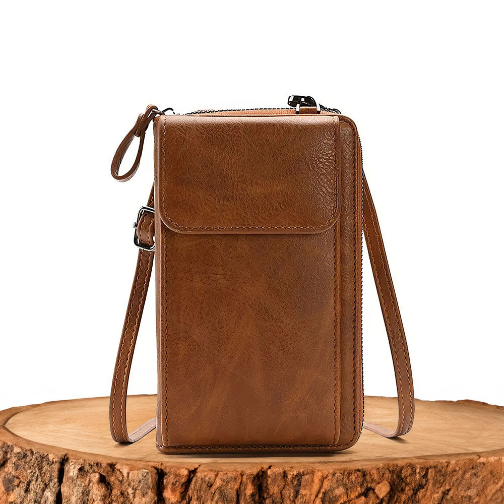 Small Crossbody Purse with Zipper Closure Strap - Nocini