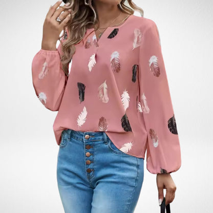 Flattering Fit Women's Blouse - Olytrend