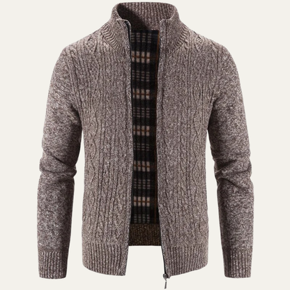 Cozy Men's Fleece Zipper Jacket - Nocini