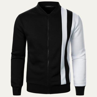 Men's Slim Colourblock Windbreaker Jacket - Nocini