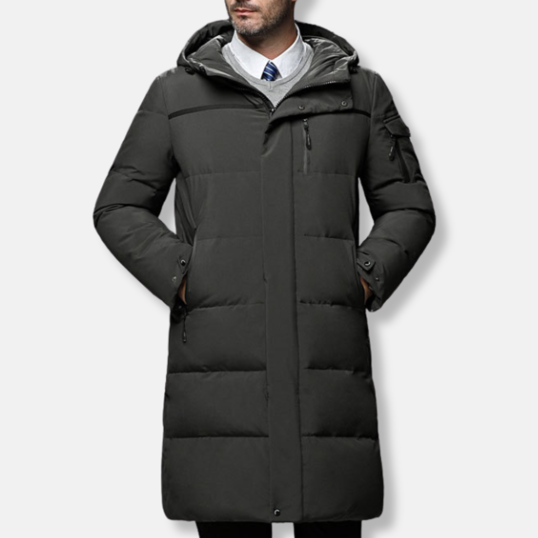 Warm Waterproof Insulated Men's Parka Coat - Nocini