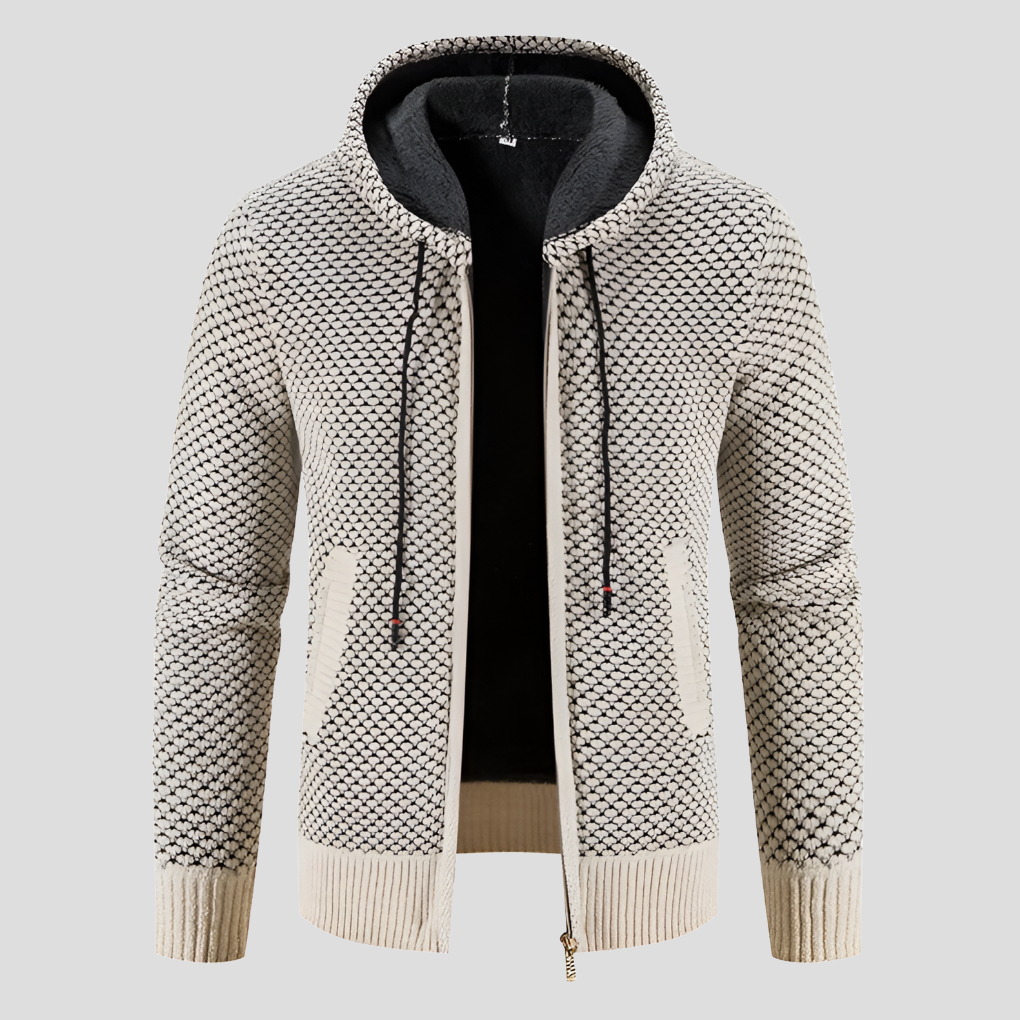 Cozy Men's Sweater Cardigan - Olytrend
