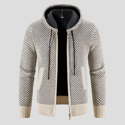 Cozy Men's Sweater Cardigan - Olytrend