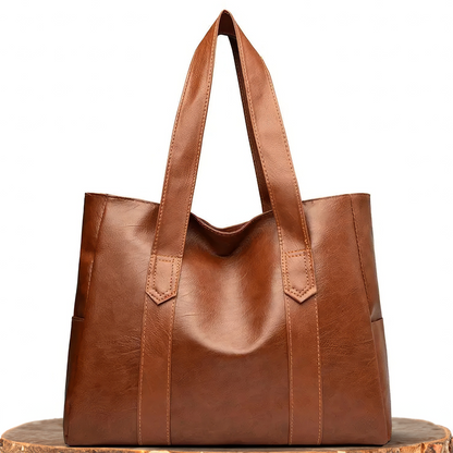 Eco Friendly Faux Leather Shopper Bag - Nocini