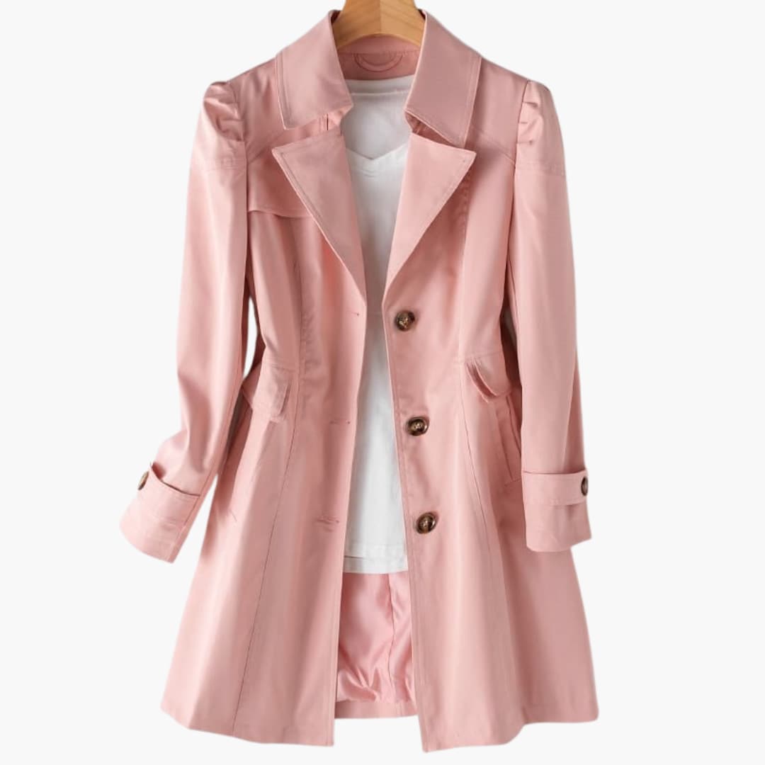 Ladies' Classic Belted Trench Coat