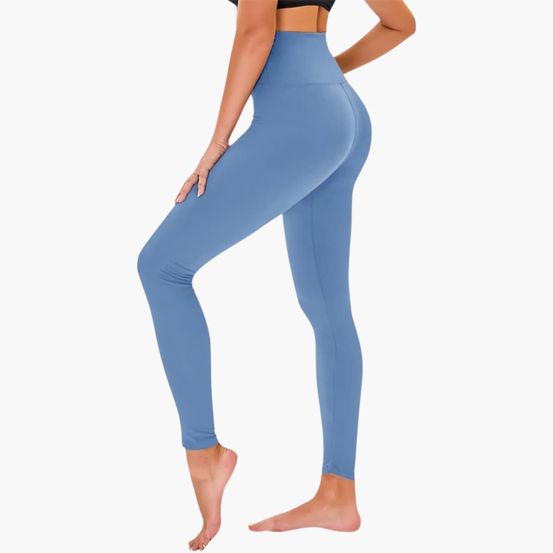 Fashionable High Waisted Leopard Leggings