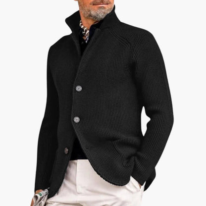 Personalized Mens Cardigan - Classic Cozy Design