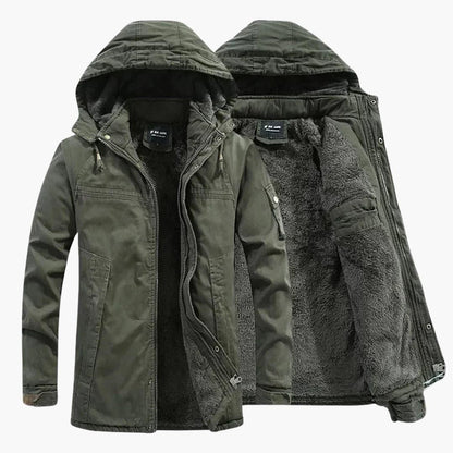 Soft Mens Fleece Coat - Warm and Lightweight