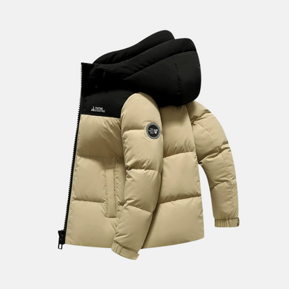 Waterproof Puffer Coat | Insulated Hooded Jacket - Nocini