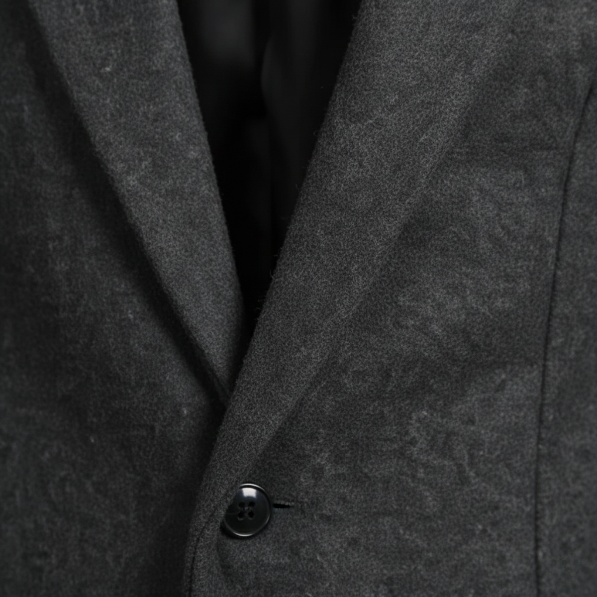 Warm Men's Wool Blend Winter Coat