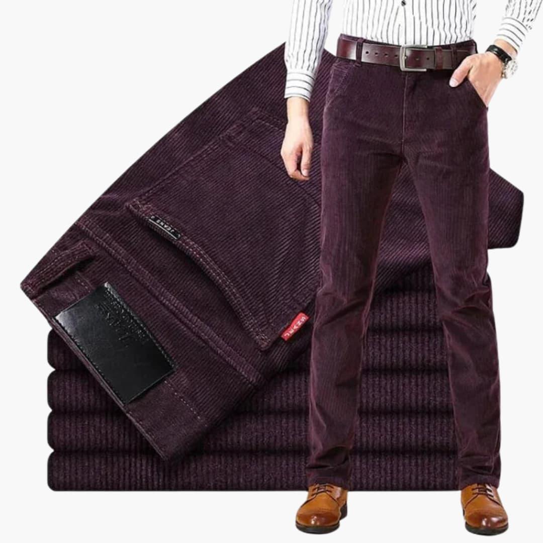 Comfortable Mens Cotton Classic Fit Pants