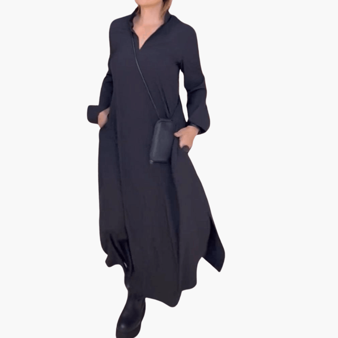 Flowy Maxi Dress for Ladies - Olytrend