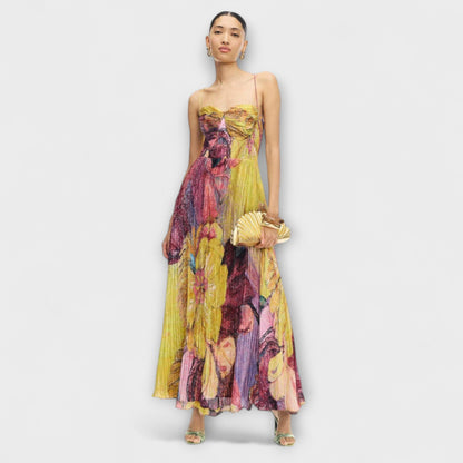 Vibrant Boho Maxi Dress for Elegant Events - Nocini