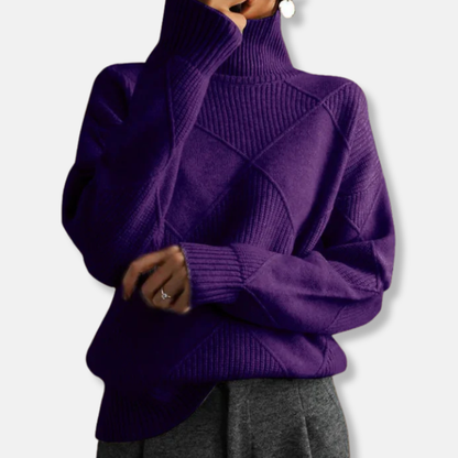 Casual Loose Fit Crew Neck Sweater