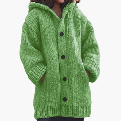Ladies' Long Sleeve Cozy Cardigan Sweater