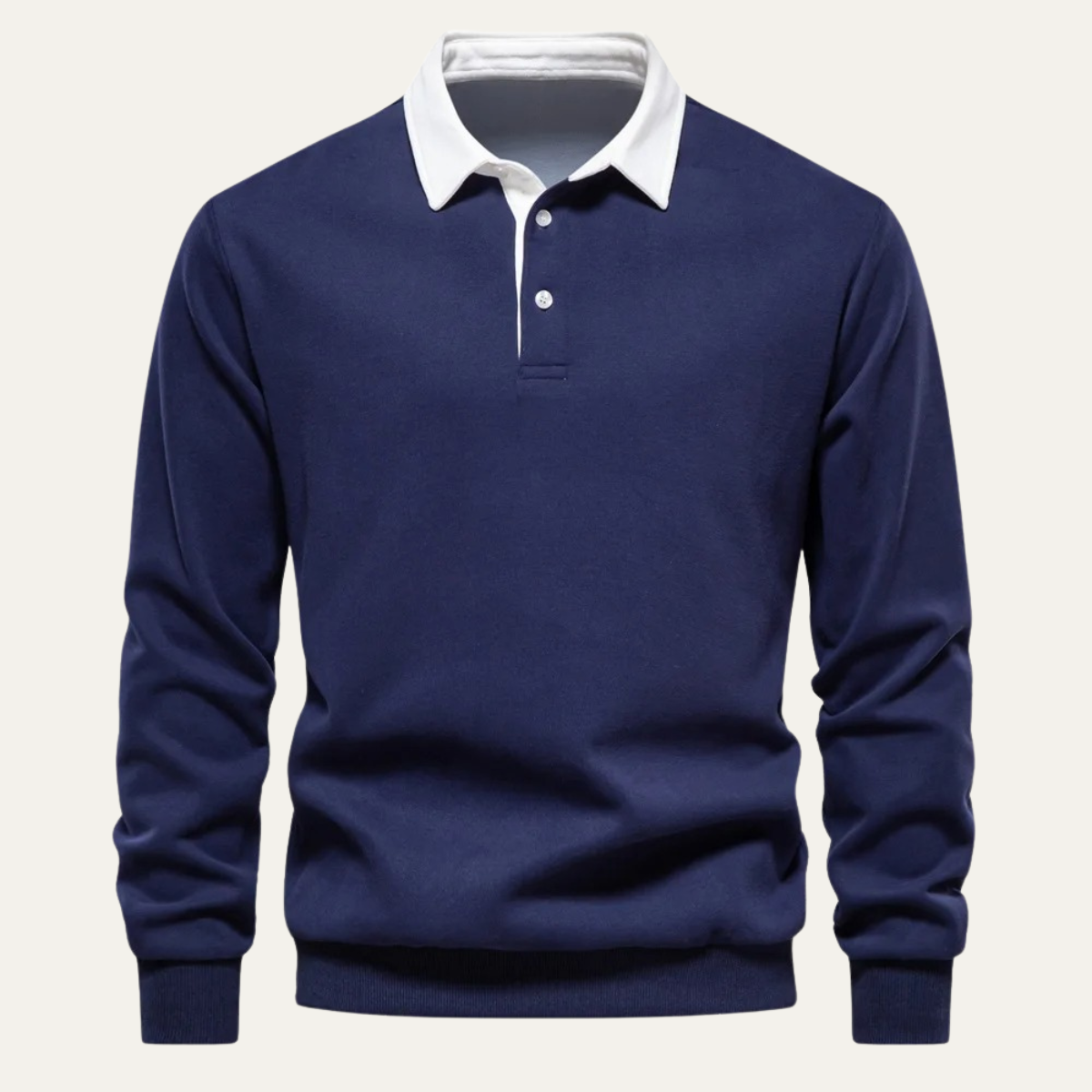 Classic Men's Relaxed Fit Polo Sweater - Nocini