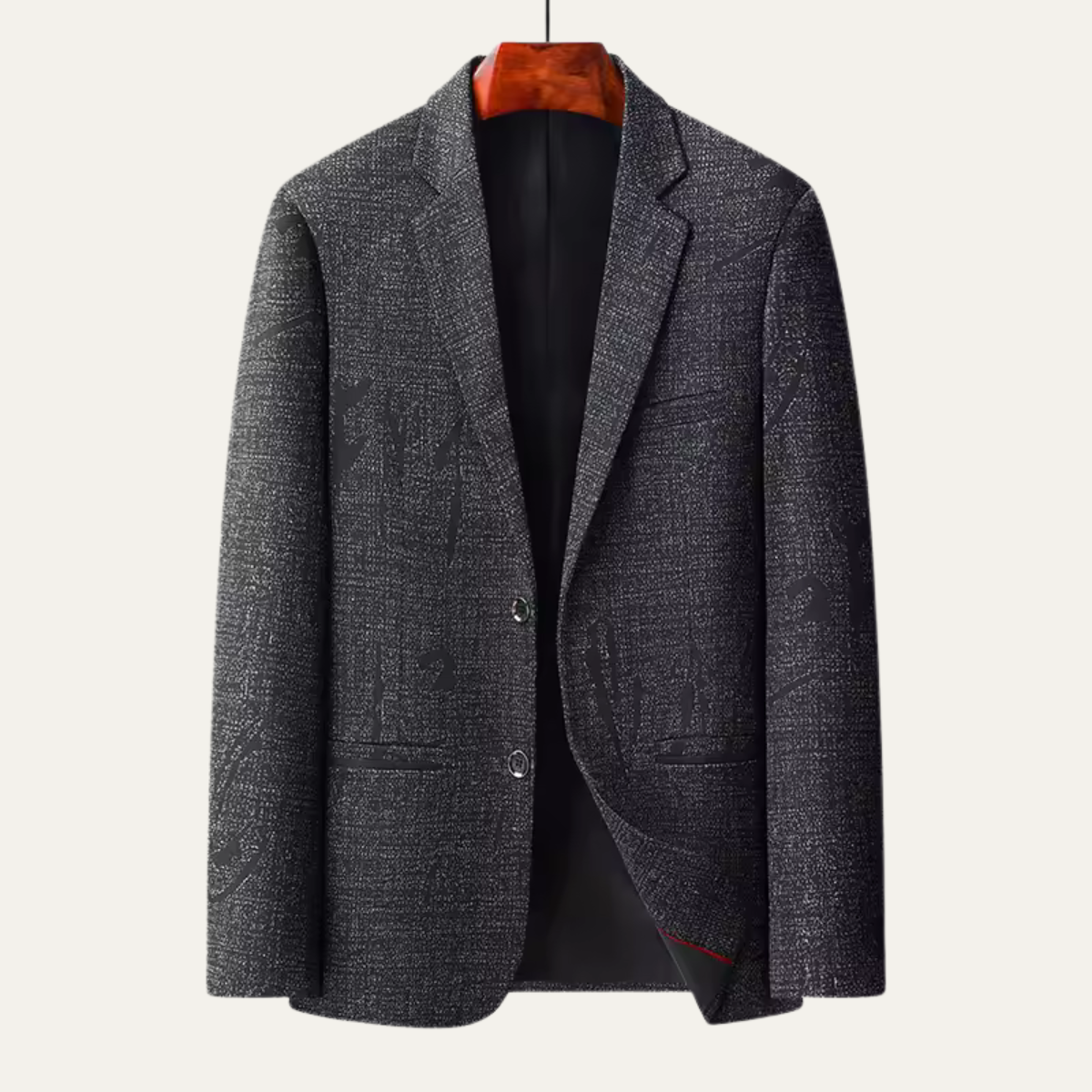 Stylish Men's Herringbone Fit Blazer Jacket - Nocini