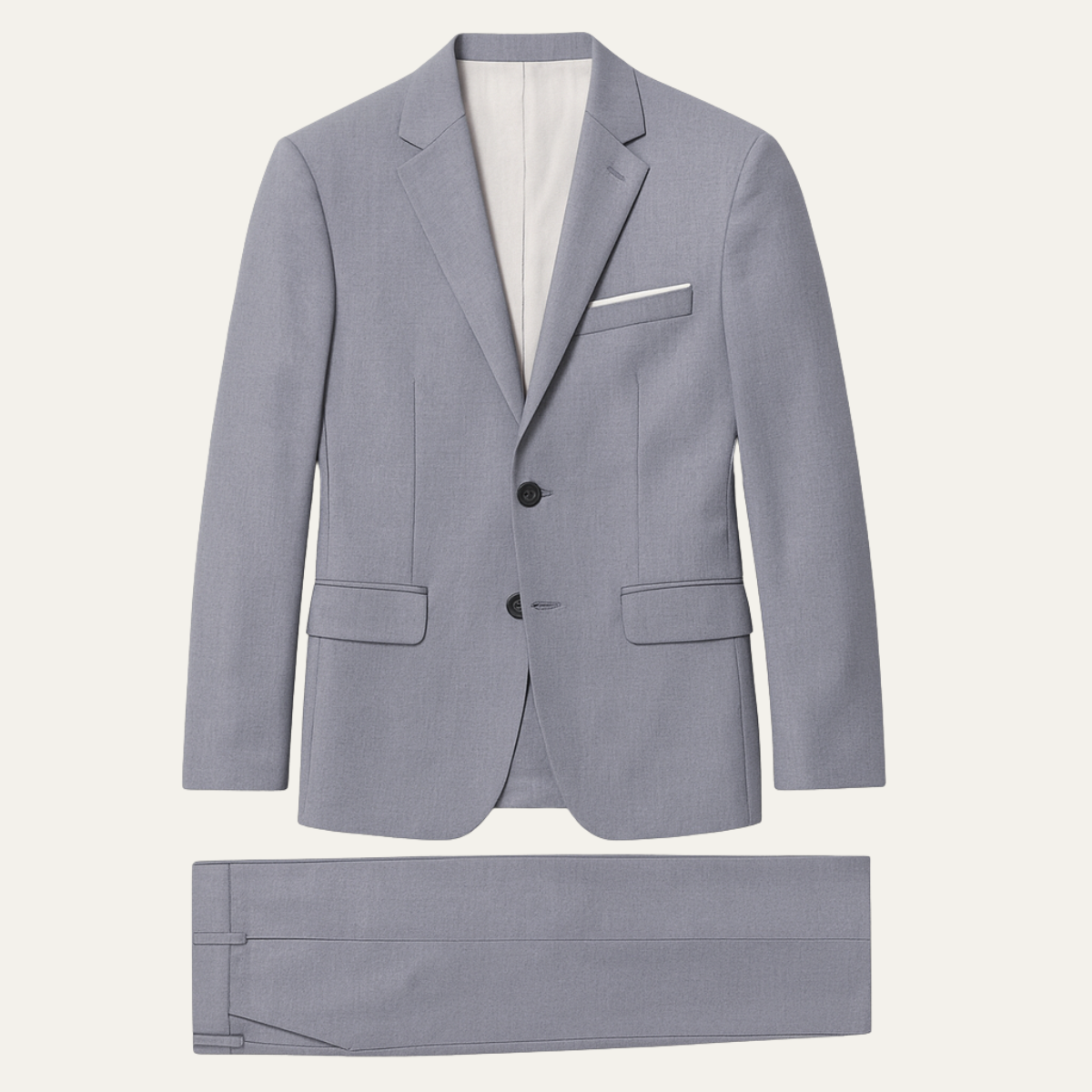 Classic 2 Piece Mens Suit Blazer and Trousers Set - Nocini