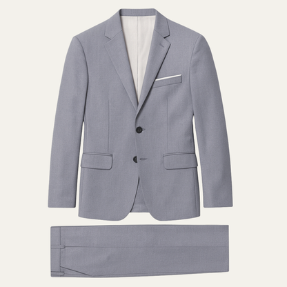 Classic 2 Piece Mens Suit Blazer and Trousers Set - Nocini