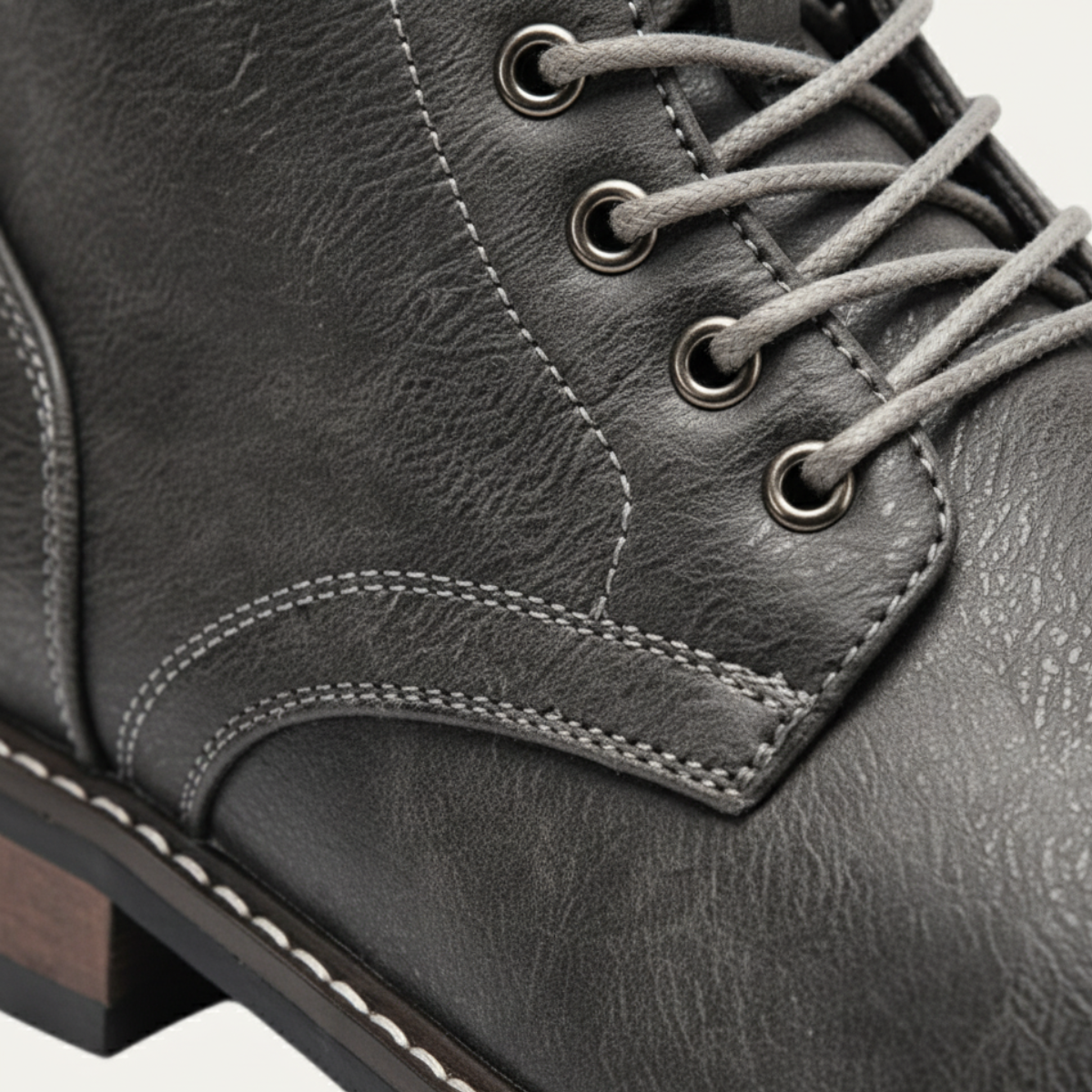 Tough Leather Men's Ankle Boots