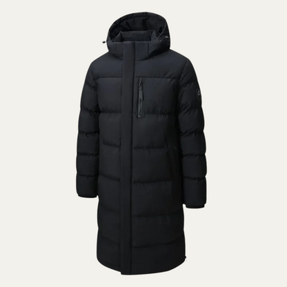 Warm Men's Down Filled Parka Jacket Coat - Nocini