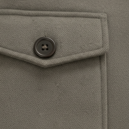 Classic Men's Wool Tailored Coat