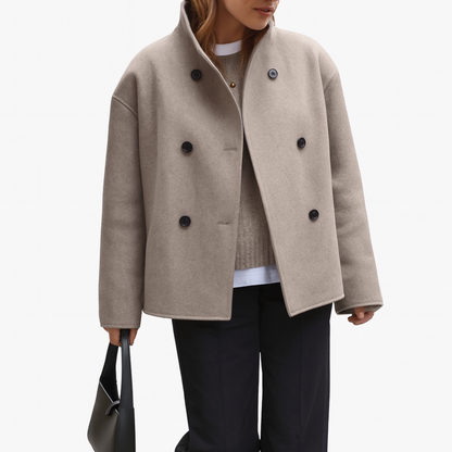 Timeless Short Women's Coat for Everyday Wear