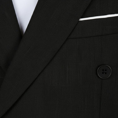 Slim Fit Men's Navy Blue Blazer Suit Jacket