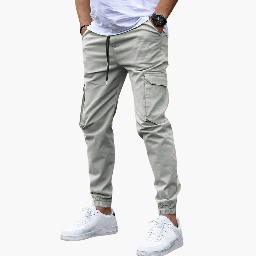 Comfortable Casual Jogger Pants for Men with Pockets - Olytrend