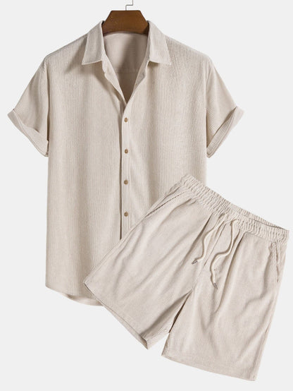 Men's Summer Shirt and Shorts Set - Nocini