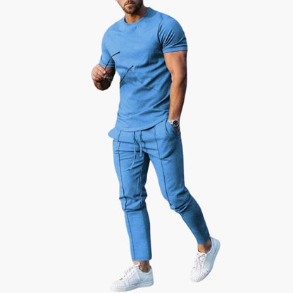 Relaxed Fit 2-Piece Suit for Men – Classic Everyday Wear