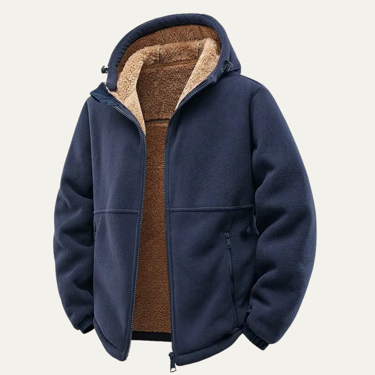Men's Thermal Fleece Hoodie Jacket