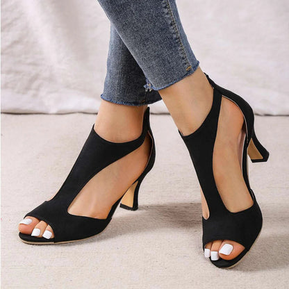 Stylish High Heel Summer Sandals - Olytrend