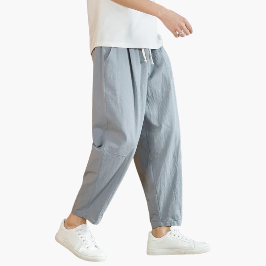 Relaxed Fit Mens Casual Pants