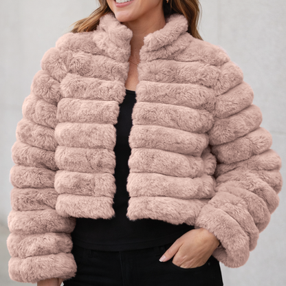 Luxurious Fake Fur Winter Coat - Nocini