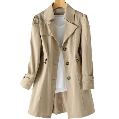 Waterproof Ladies Autumn Trench Coat