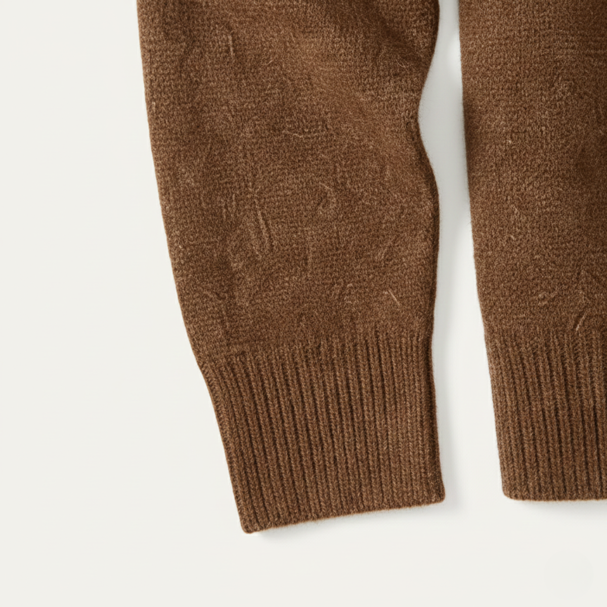 Men's Classic Comfortable Knit Polo Sweater